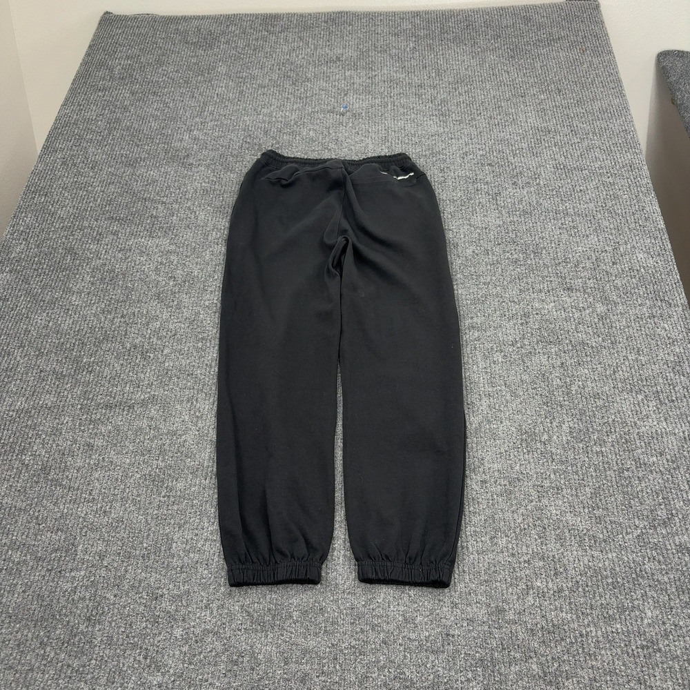 Jordan Sweatpants Boys M Black Cotton Polyester Jumpman Logo Joggers Sport - Picture 5 of 7